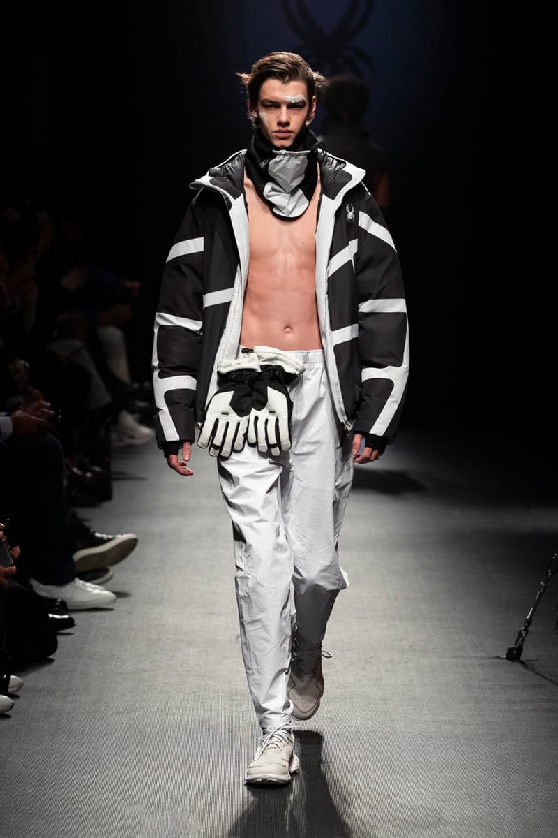 Spyder Debuts Fall/Winter 2019 Collection Sleek Tech-wear Retro-Inspired Streetwear tracksuits fleece sweatshirts oversized puffers 90s