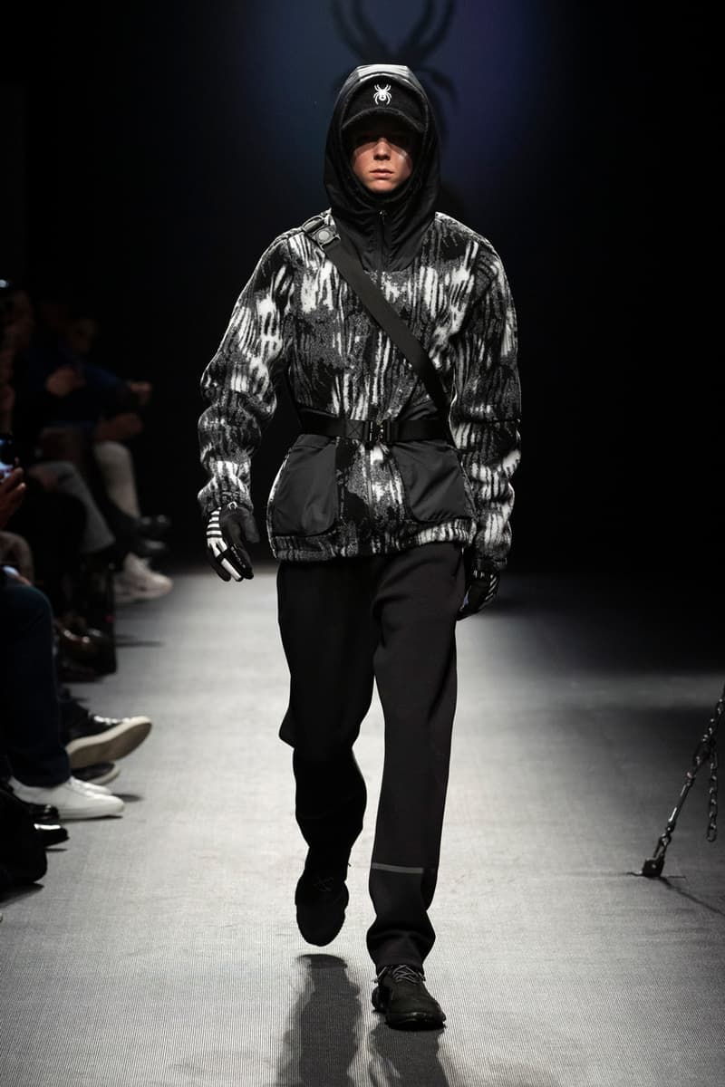 Spyder Debuts Fall/Winter 2019 Collection Sleek Tech-wear Retro-Inspired Streetwear tracksuits fleece sweatshirts oversized puffers 90s