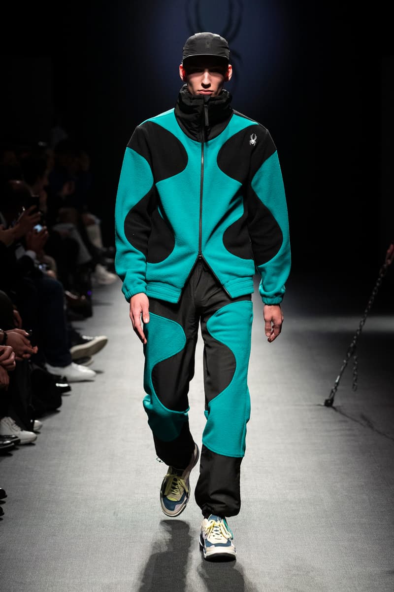 Spyder Debuts Fall/Winter 2019 Collection Sleek Tech-wear Retro-Inspired Streetwear tracksuits fleece sweatshirts oversized puffers 90s