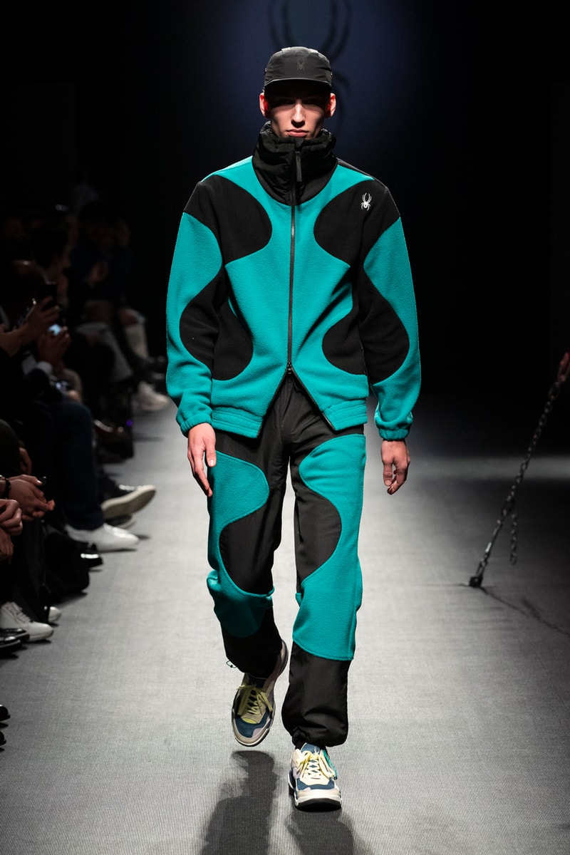 Spyder Debuts Fall/Winter 2019 Collection Sleek Tech-wear Retro-Inspired Streetwear tracksuits fleece sweatshirts oversized puffers 90s