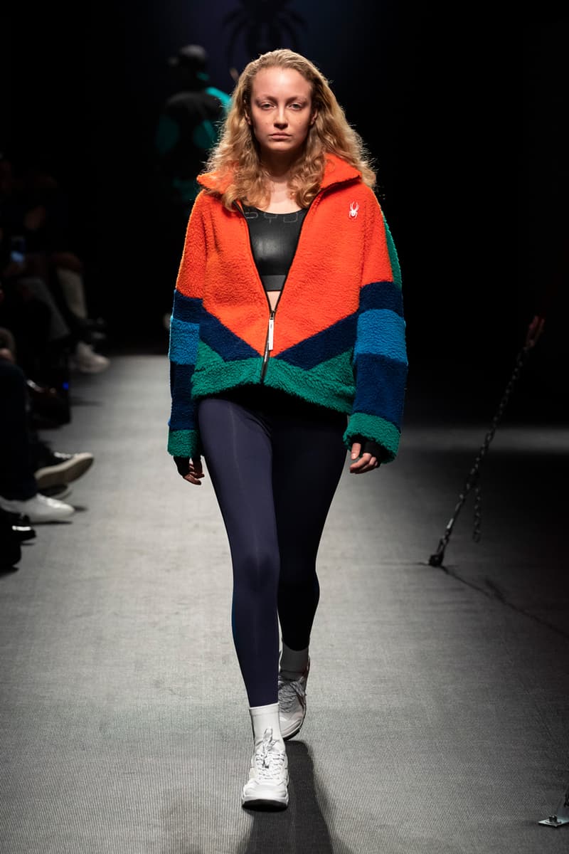 Spyder Debuts Fall/Winter 2019 Collection Sleek Tech-wear Retro-Inspired Streetwear tracksuits fleece sweatshirts oversized puffers 90s