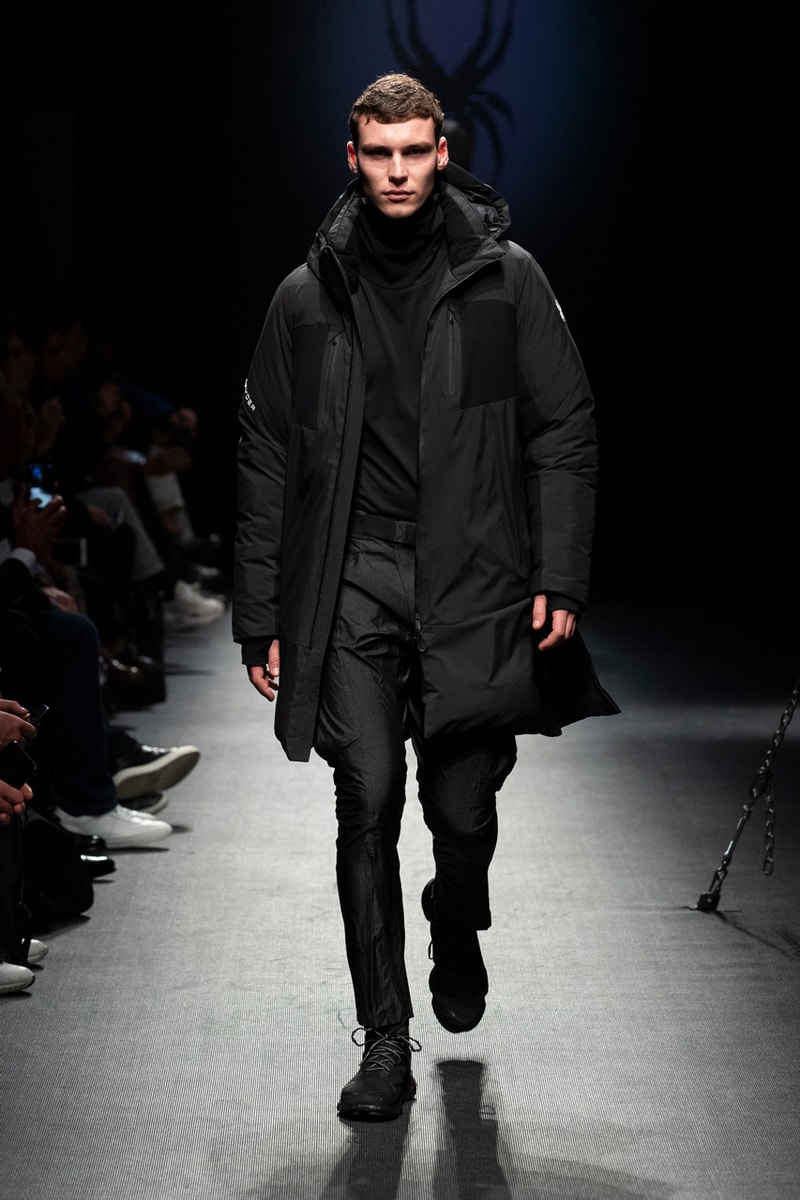 Spyder Debuts Fall/Winter 2019 Collection Sleek Tech-wear Retro-Inspired Streetwear tracksuits fleece sweatshirts oversized puffers 90s