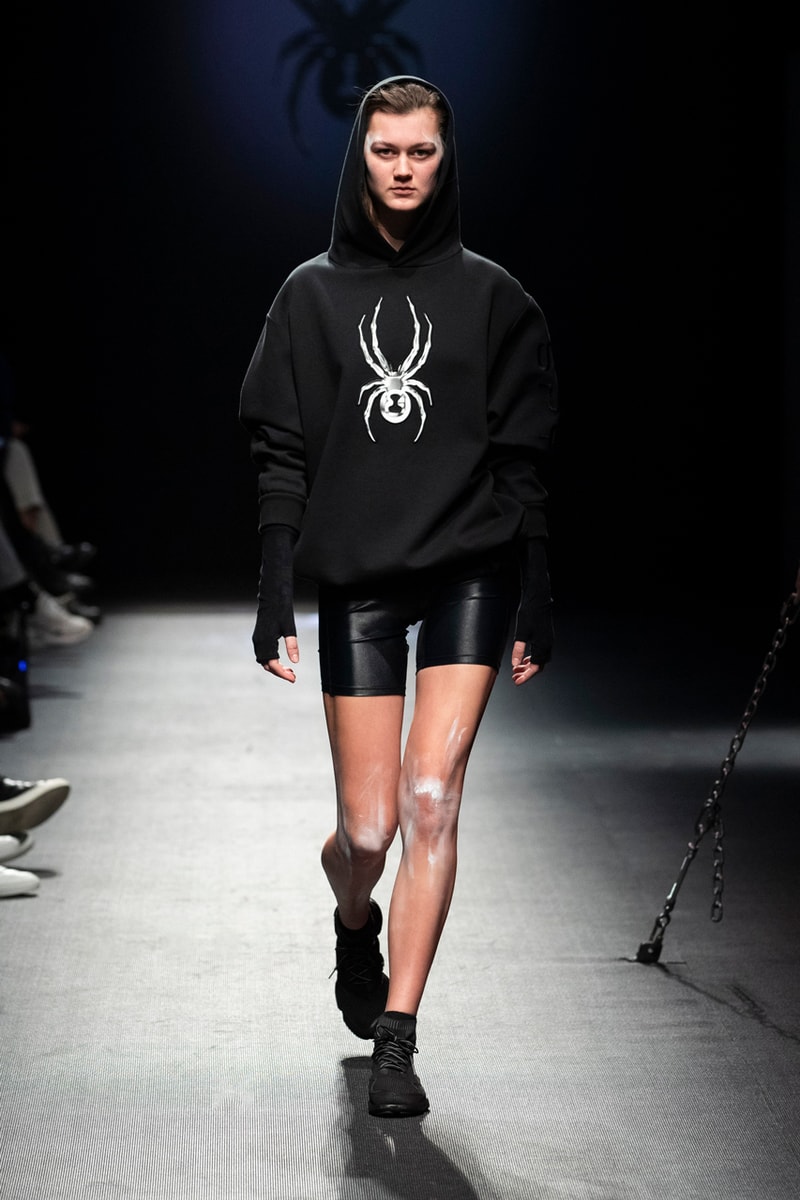 Spyder Debuts Fall/Winter 2019 Collection Sleek Tech-wear Retro-Inspired Streetwear tracksuits fleece sweatshirts oversized puffers 90s