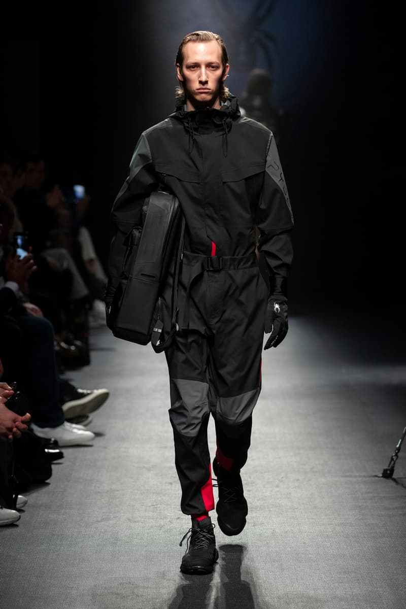 Spyder Debuts Fall/Winter 2019 Collection Sleek Tech-wear Retro-Inspired Streetwear tracksuits fleece sweatshirts oversized puffers 90s