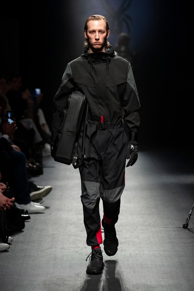 Spyder Debuts Fall/Winter 2019 Collection Sleek Tech-wear Retro-Inspired Streetwear tracksuits fleece sweatshirts oversized puffers 90s