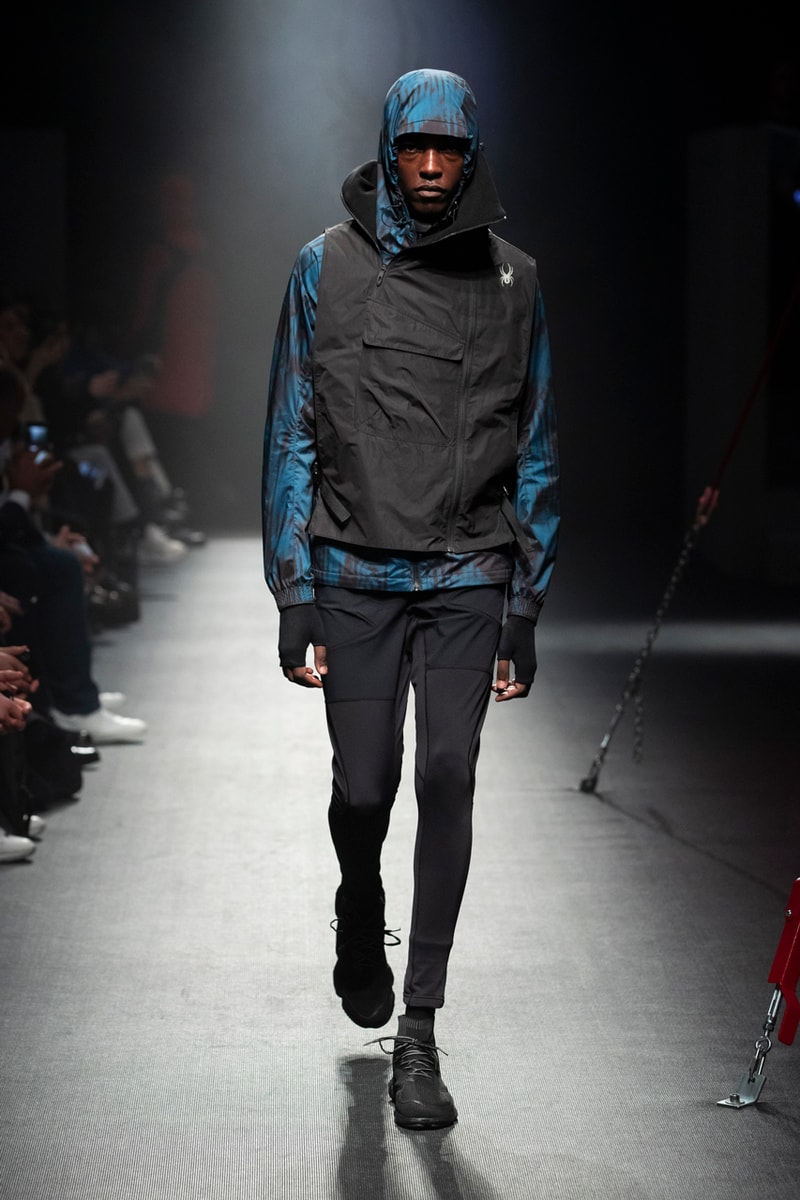 Spyder Debuts Fall/Winter 2019 Collection Sleek Tech-wear Retro-Inspired Streetwear tracksuits fleece sweatshirts oversized puffers 90s