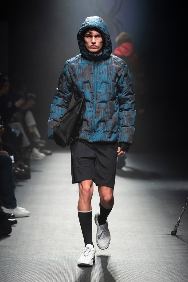 Spyder Debuts Fall/Winter 2019 Collection Sleek Tech-wear Retro-Inspired Streetwear tracksuits fleece sweatshirts oversized puffers 90s