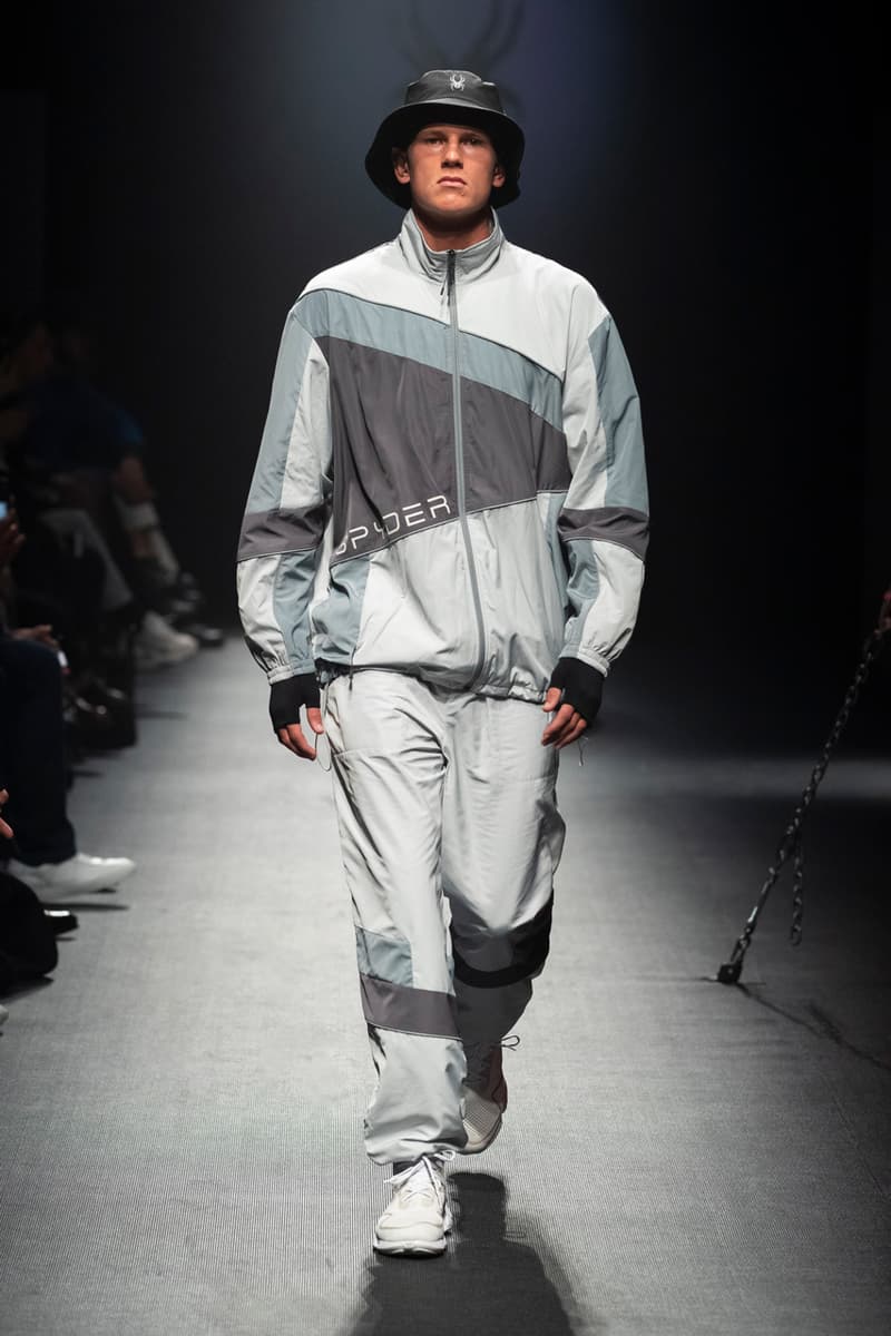 Spyder Debuts Fall/Winter 2019 Collection Sleek Tech-wear Retro-Inspired Streetwear tracksuits fleece sweatshirts oversized puffers 90s