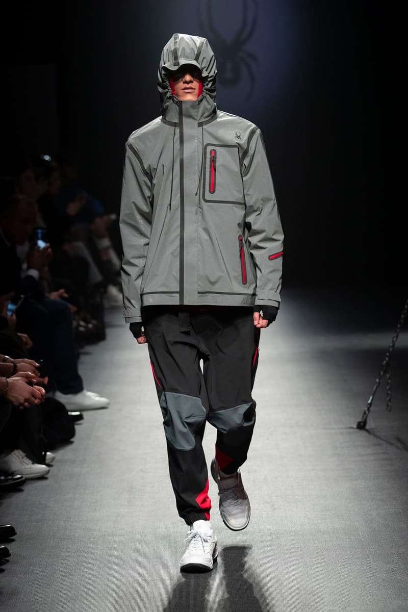 Spyder Debuts Fall/Winter 2019 Collection Sleek Tech-wear Retro-Inspired Streetwear tracksuits fleece sweatshirts oversized puffers 90s