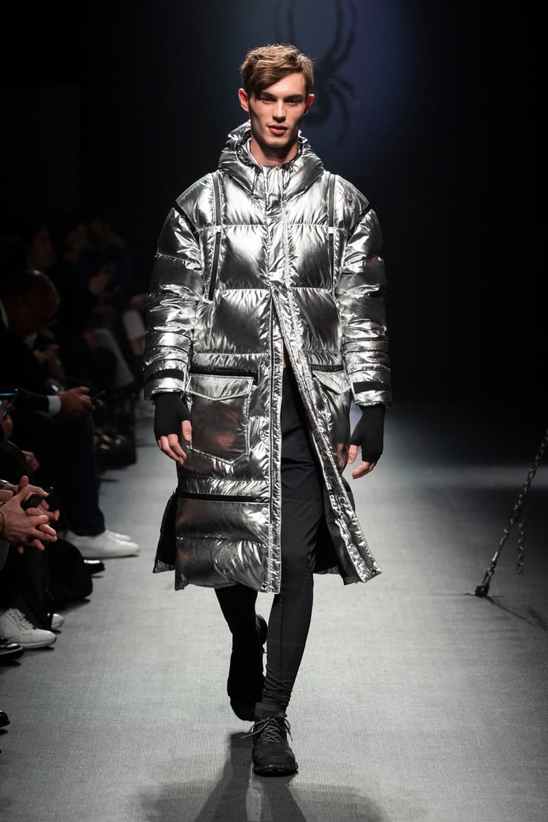 Spyder Debuts Fall/Winter 2019 Collection Sleek Tech-wear Retro-Inspired Streetwear tracksuits fleece sweatshirts oversized puffers 90s