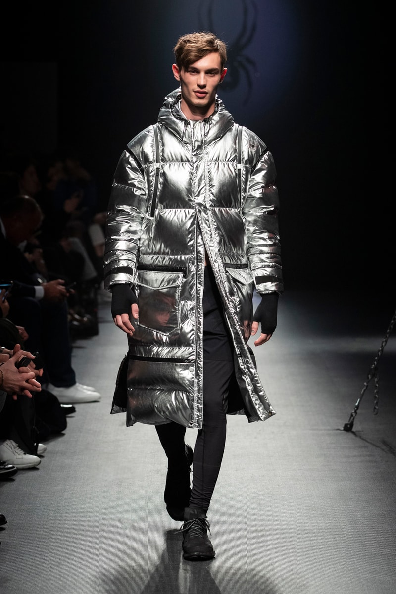 Spyder Debuts Fall/Winter 2019 Collection Sleek Tech-wear Retro-Inspired Streetwear tracksuits fleece sweatshirts oversized puffers 90s