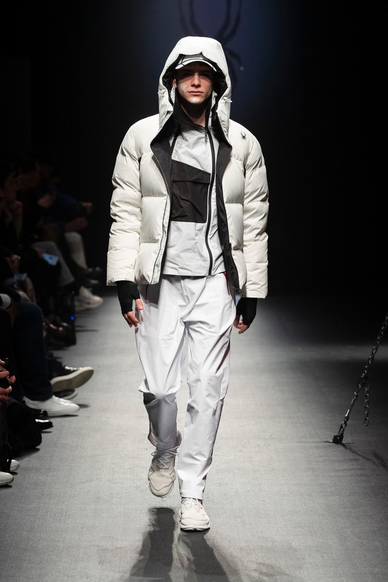 Spyder Debuts Fall/Winter 2019 Collection Sleek Tech-wear Retro-Inspired Streetwear tracksuits fleece sweatshirts oversized puffers 90s
