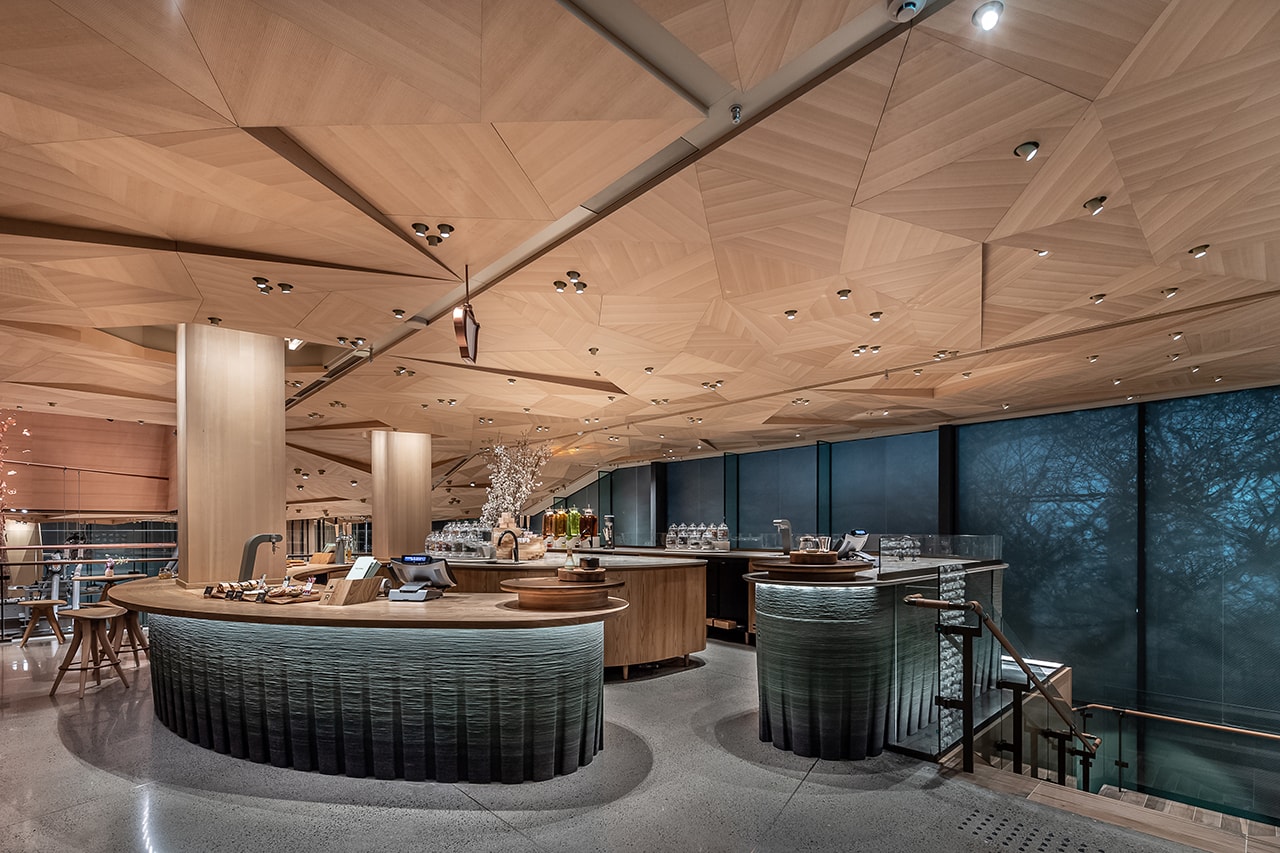 Starbucks Reserve Roastery Tokyo Kengo Kuma Look Inside Launch Opening Details Interior Design Inspiration