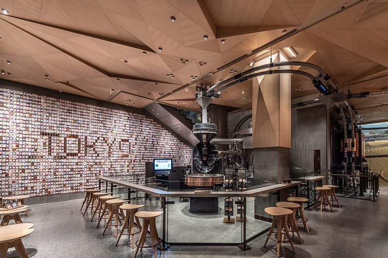 Starbucks Reserve Roastery Tokyo Kengo Kuma Look Inside Launch Opening Details Interior Design Inspiration