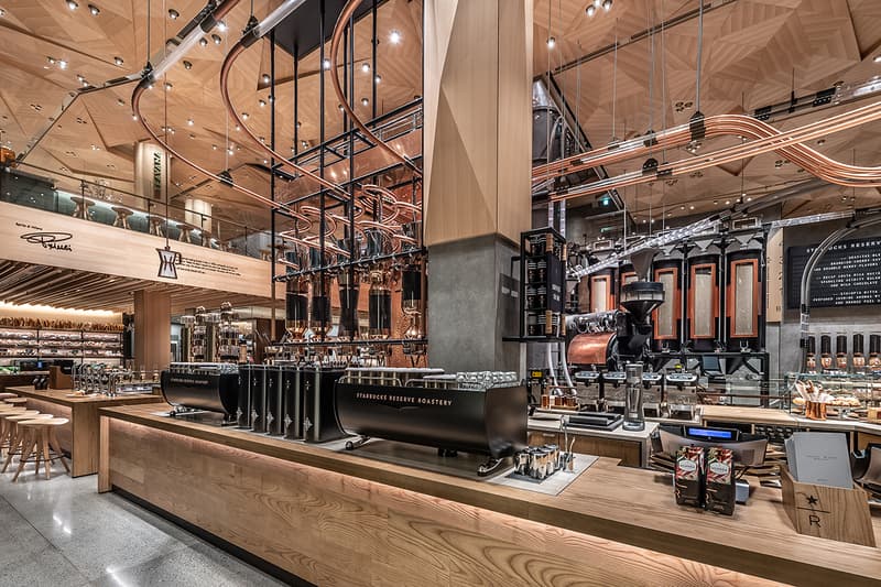 Starbucks Reserve Roastery Tokyo Kengo Kuma Look Inside Launch Opening Details Interior Design Inspiration