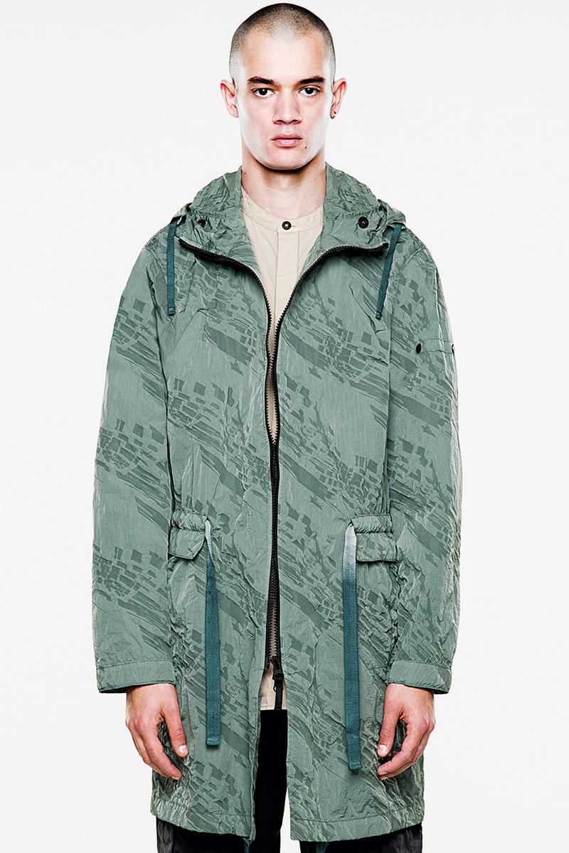 Stone Island Shadow Project Spring/Summer 2019 Lookbook Lookbooks Fashion Clothing Errolson Hugh Apparel Footwear Print Innovative Buy Cop Purchase First Look