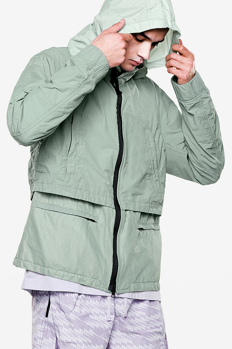 Stone Island Shadow Project Spring/Summer 2019 Lookbook Lookbooks Fashion Clothing Errolson Hugh Apparel Footwear Print Innovative Buy Cop Purchase First Look