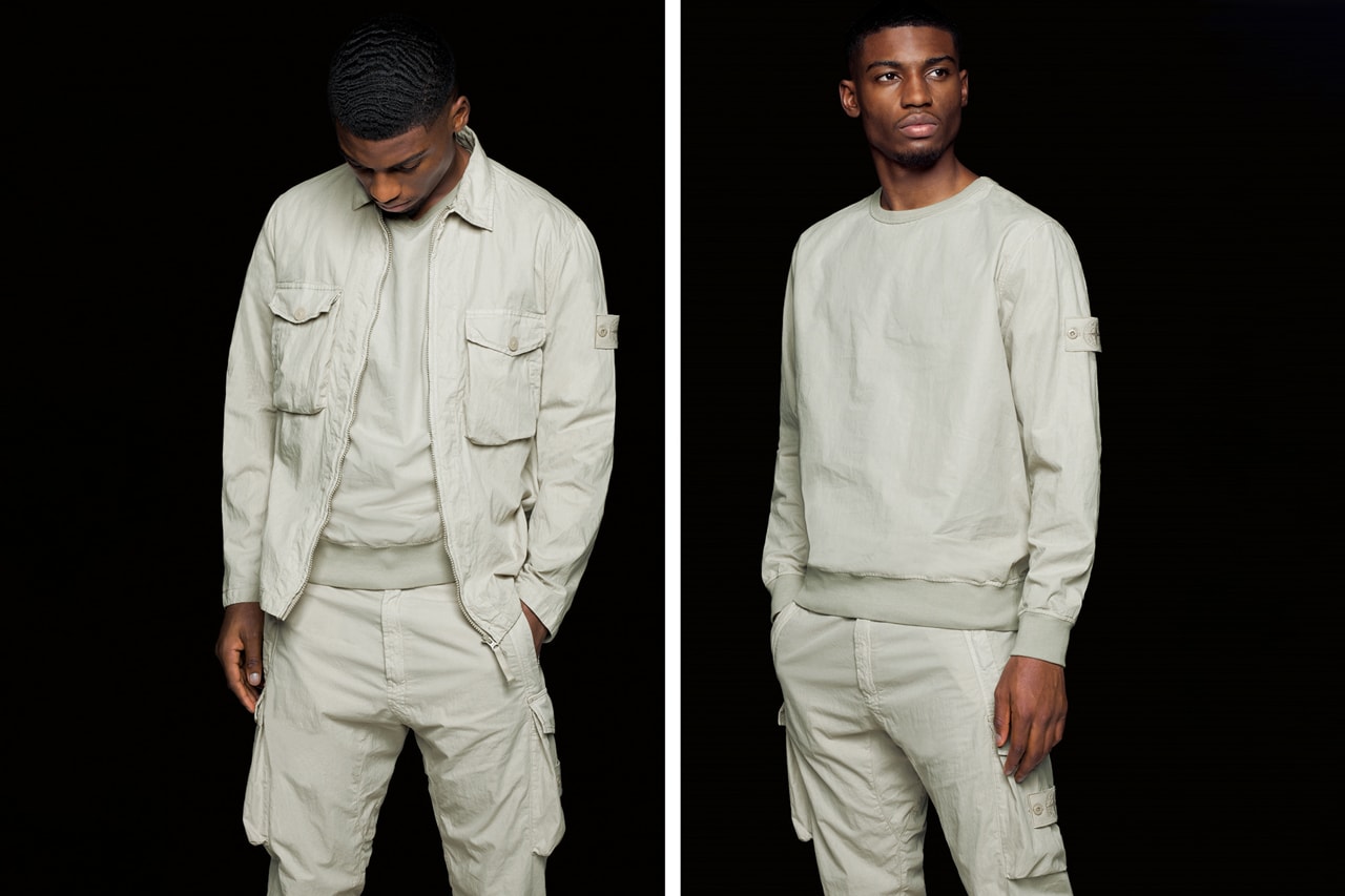 stone island spring summer 2019 ghost collection lookbook images