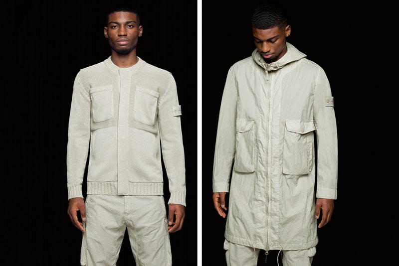 stone island spring summer 2019 ghost collection lookbook images