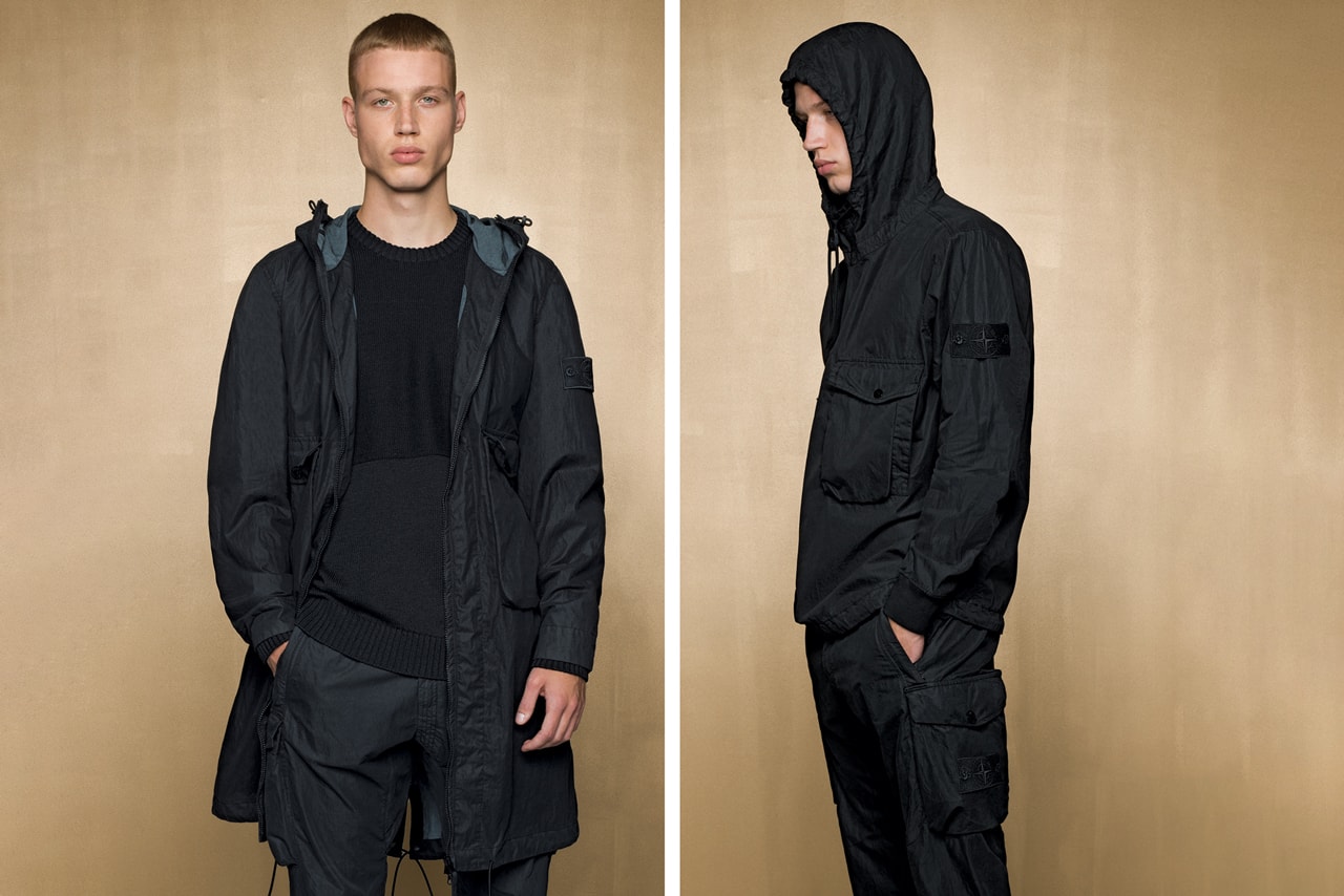 stone island spring summer 2019 ghost collection lookbook images