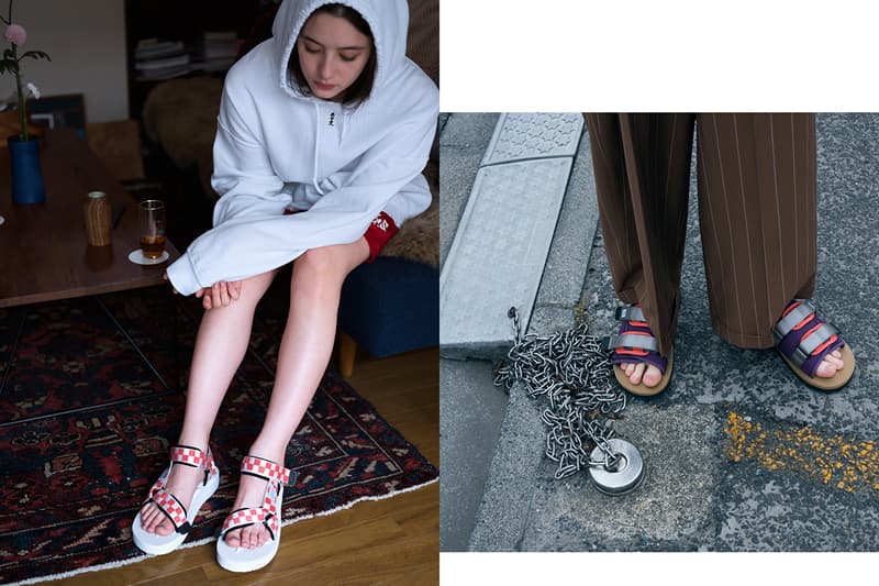 suicoke ss19 spring summer 2019 collection lookbook shoes sandals corgi collaboration sneakers drop release date info style