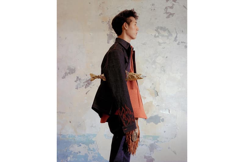 Sundae School Fall/Winter 2019 Lookbook smoking collection Korean brand americana cowboy flame denim jacket western style inspiration release info stockist price
