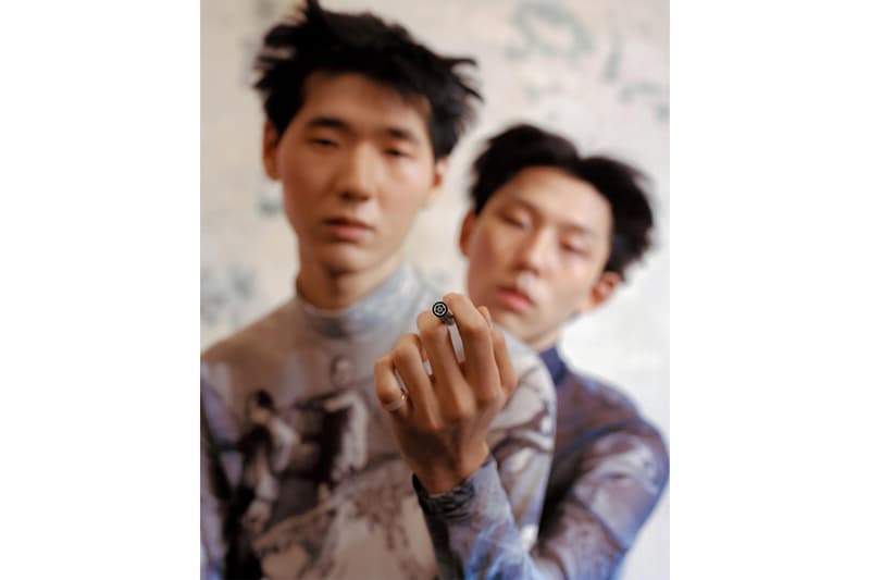 Sundae School Fall/Winter 2019 Lookbook smoking collection Korean brand americana cowboy flame denim jacket western style inspiration release info stockist price