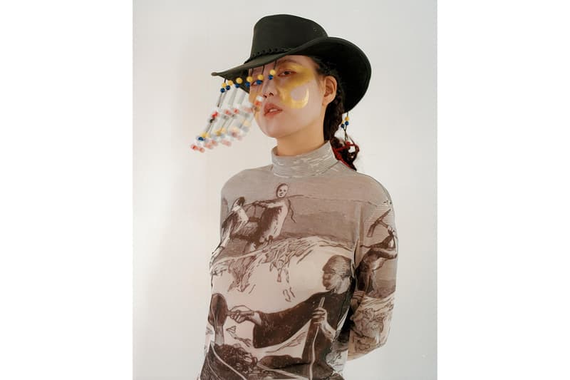 Sundae School Fall/Winter 2019 Lookbook smoking collection Korean brand americana cowboy flame denim jacket western style inspiration release info stockist price 