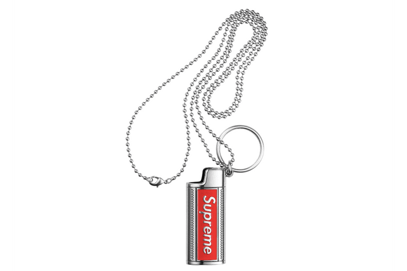 Supreme Spring/Summer 2019 Accessories Metal Lighter Holster Keychain Necklace