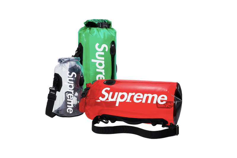 Supreme Spring/Summer 2019 Accessories Seal-line Waterproof Dry Bags Clear Red Green