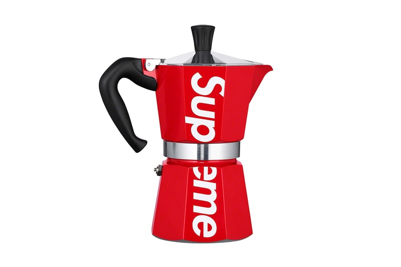 Supreme Spring/Summer 2019 Accessories Red Moka Pot