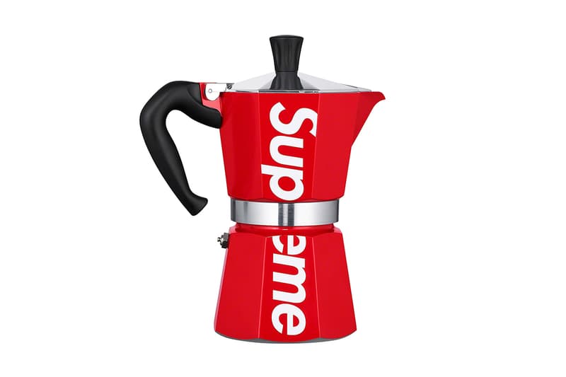 Supreme Spring/Summer 2019 Accessories Red Moka Pot