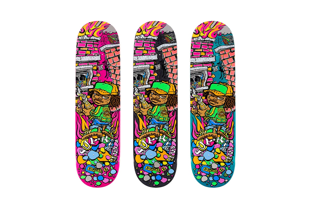 Supreme Spring/Summer 2019 Accessories Graffiti Skate Deck