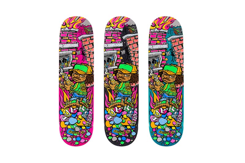 Supreme Spring/Summer 2019 Accessories Graffiti Skate Deck