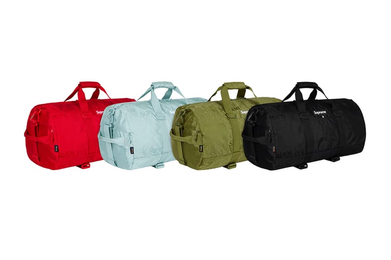 Supreme Spring/Summer 2019 Accessories Tonal Monogram Duffel Bags