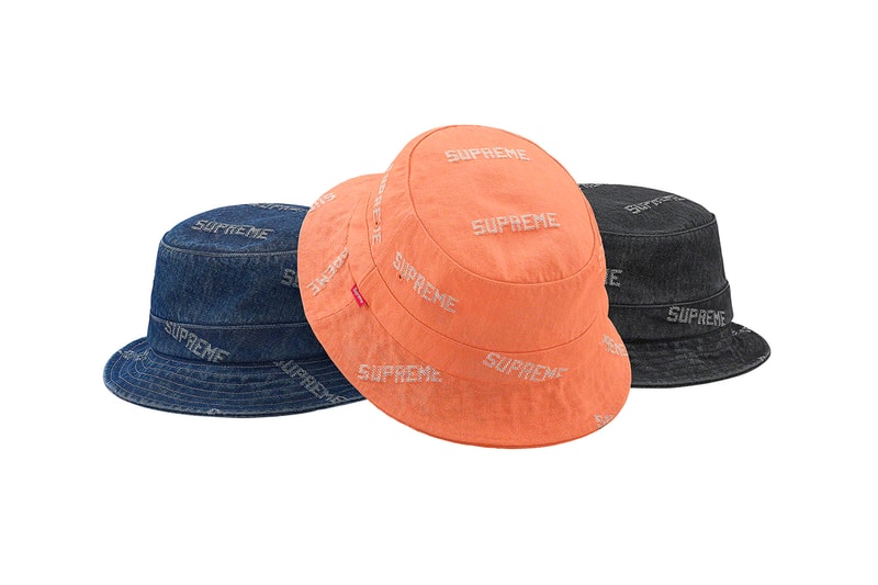 Supreme Spring/Summer 2019 Hats Caps Bucket Hats Ol' Dirty Bastard Denim Pinstripes