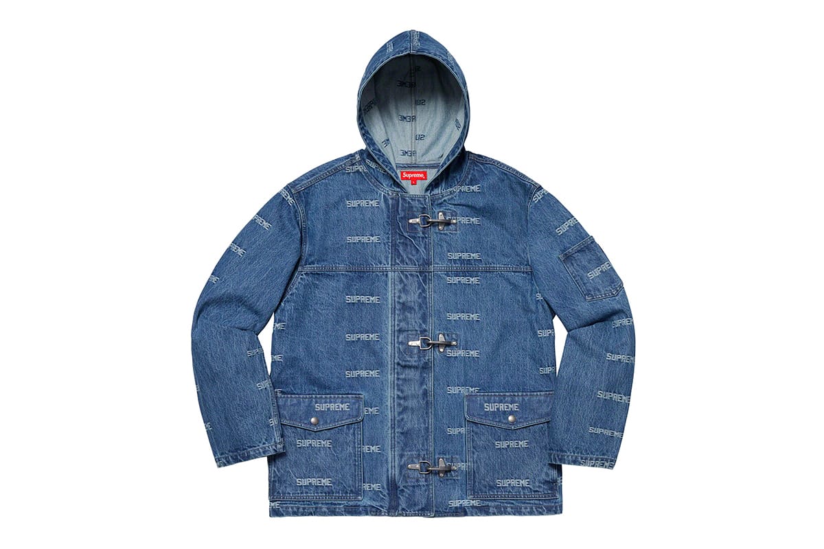 supreme denim jacket 2019
