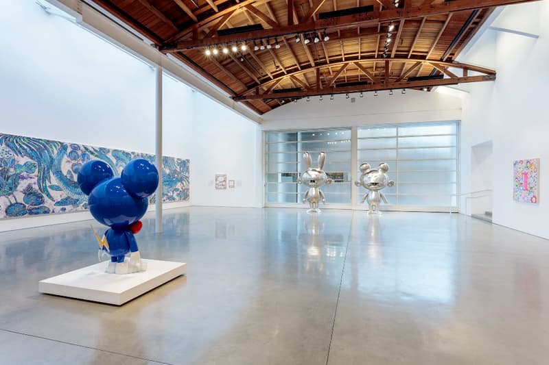 Takashi Murakami GYATEI² Gagosian LA Exhibition kanye west cosplay los angeles "I love it" 'kanye cosplay painting'