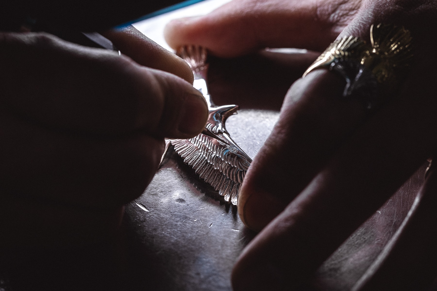 Taro Washimi Native American Silver Jewelry 925 feathers goro's wings claws indian native american jewelry accessories rings bracelets necklaces pendants tokyo Hong Kong Vinavast