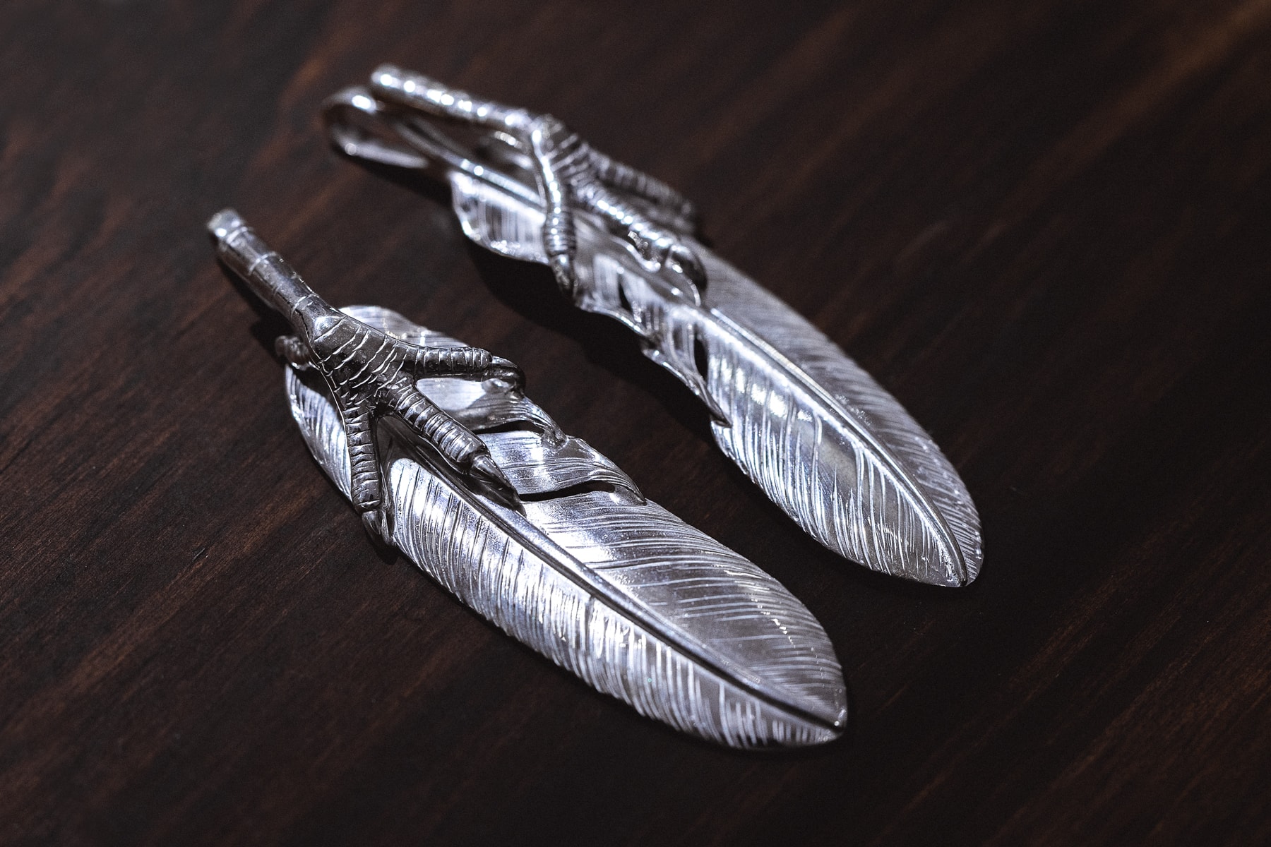 Taro Washimi Native American Silver Jewelry 925 feathers goro's wings claws indian native american jewelry accessories rings bracelets necklaces pendants tokyo Hong Kong Vinavast