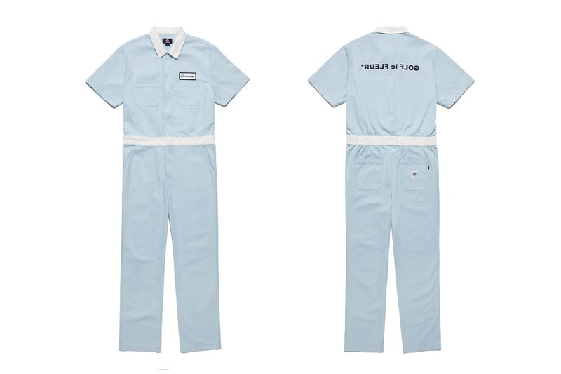 Converse GOLF le FLEUR* Industrial Jumpsuits Release Info Date white egret blue