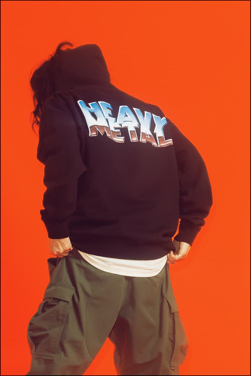 The Hundreds Heavy Metal Magazine Capsule Collection Collaboration Chris Achilleos artwork Taarna Taarakian Loc-Nar Rock Typography Luis Royo Limited Edition Skate Deck 1981