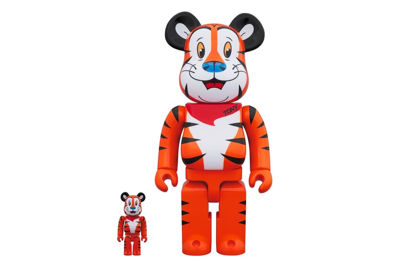 kellogg s mascot for its frosted flakes aka frosties cereal tony the tiger has just been converted into a medicom toy be rbrick figure - instagram bug causes users to lose followers hypebeast