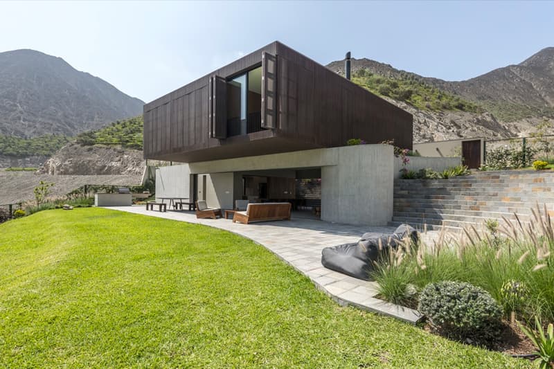 Topo House by Martin Dulanto Info homes architecture concrete minimalism brutalism wood Peruvian