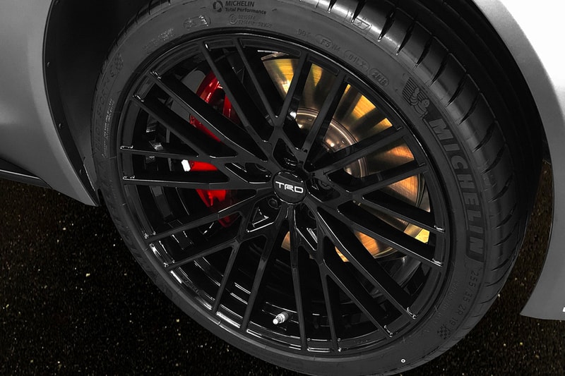 Toyota Reveals 2020 Supra TRD Performance Line Concept silver Performance Aero Kit racing Osaka Auto Messe car show