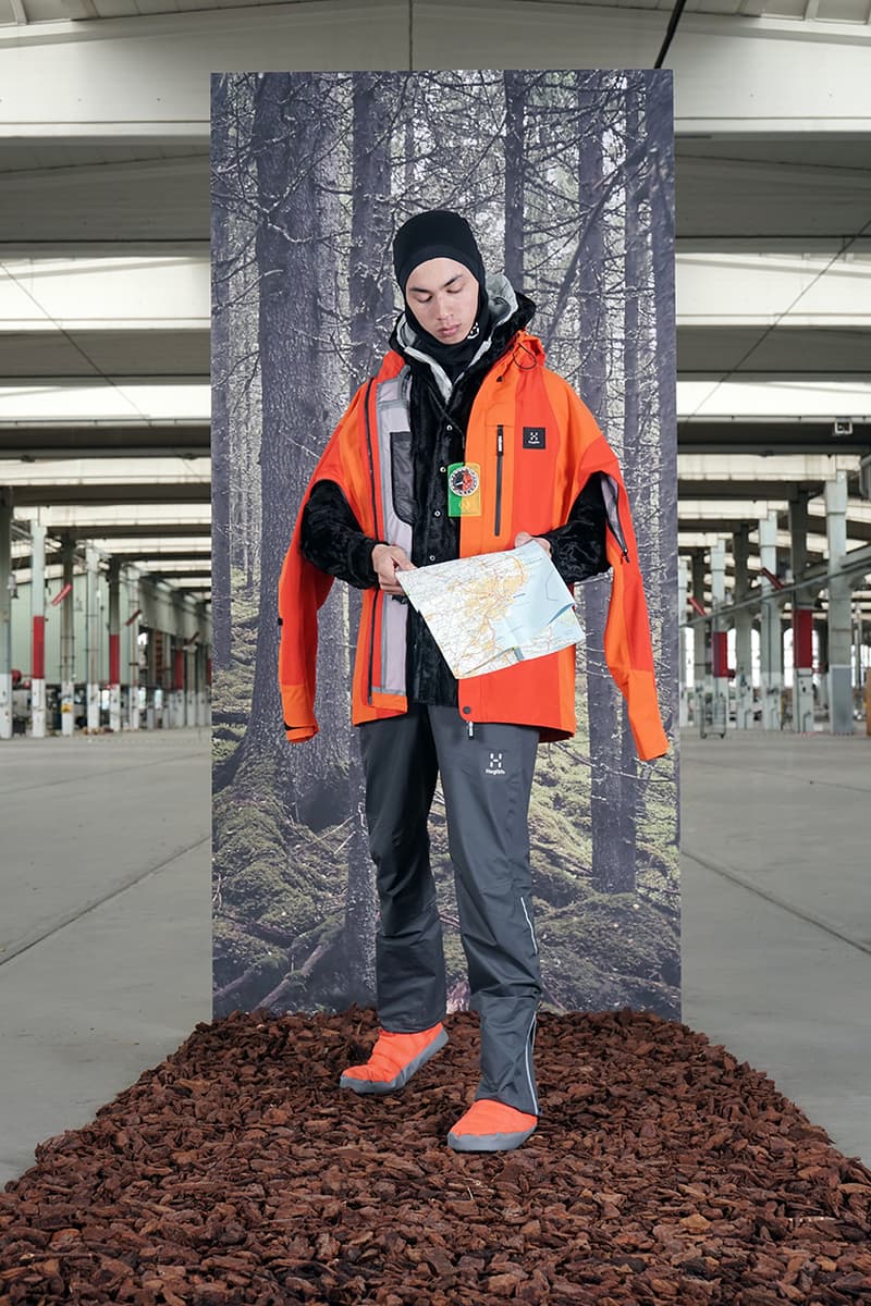 Tres Bien Haglöfs Spring Summer 2019 SS19 Capsule Collection Swedish Outdoor Helium Jacket ShoSho Backpack