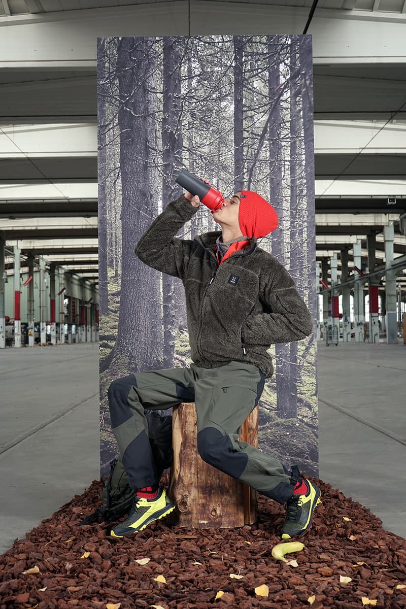 Tres Bien Haglöfs Spring Summer 2019 SS19 Capsule Collection Swedish Outdoor Helium Jacket ShoSho Backpack