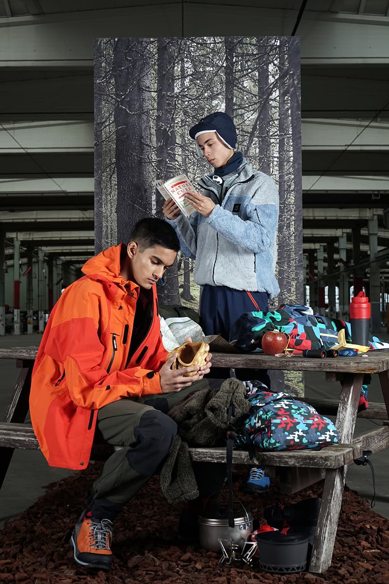 Tres Bien Haglöfs Spring Summer 2019 SS19 Capsule Collection Swedish Outdoor Helium Jacket ShoSho Backpack