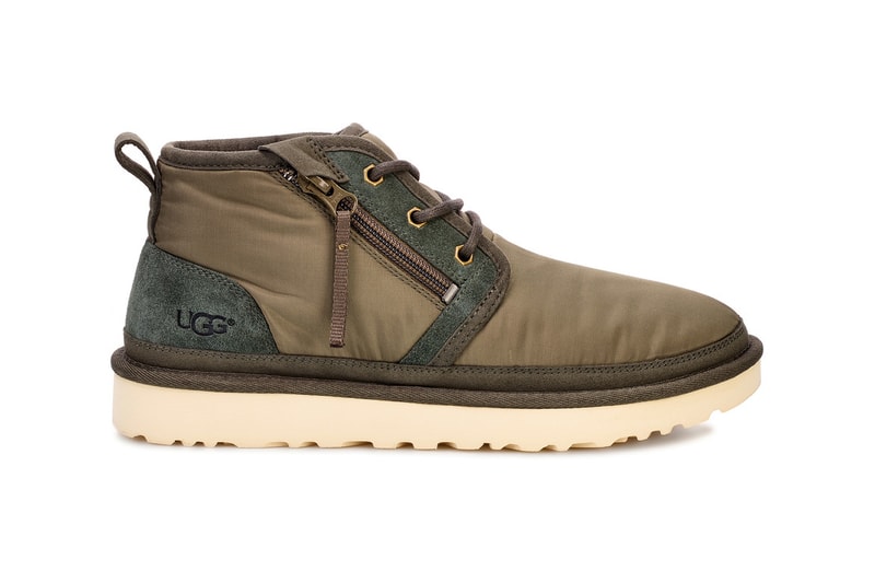 UGG MLT Military Footwear Capsule Collection japan release date info buy sale web store sneaker chunky boot parachute army fabric green slip on cali neumel zip tasman low 805 x colorway february 13 2019