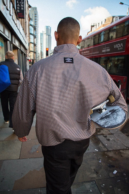 SWEET SKTBS x Umbro's Spring/Summer 2019 lookbook collection